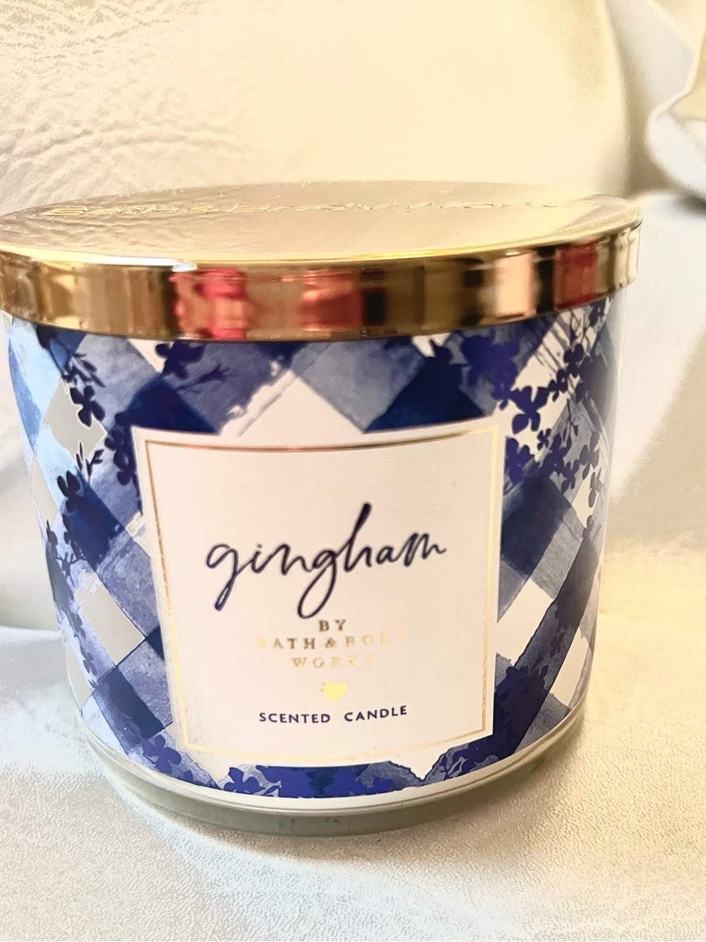 Gingham Candle!